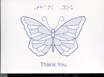 Thank you â butterfly â tactile vision graphics