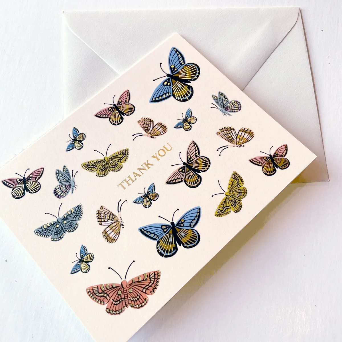Rifle paper co thank you card envelope