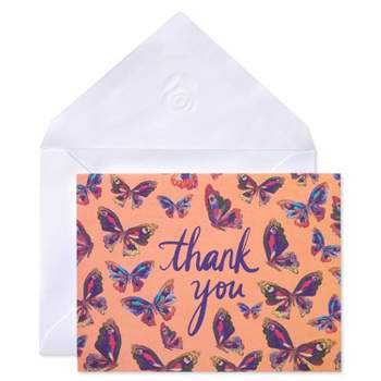 Butterfly thank you cards