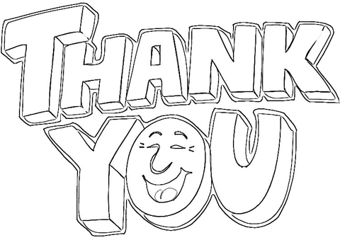 Saying thank you coloring page free printable coloring pages