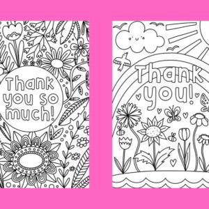 Thank you colouring pages mum in the madhouse