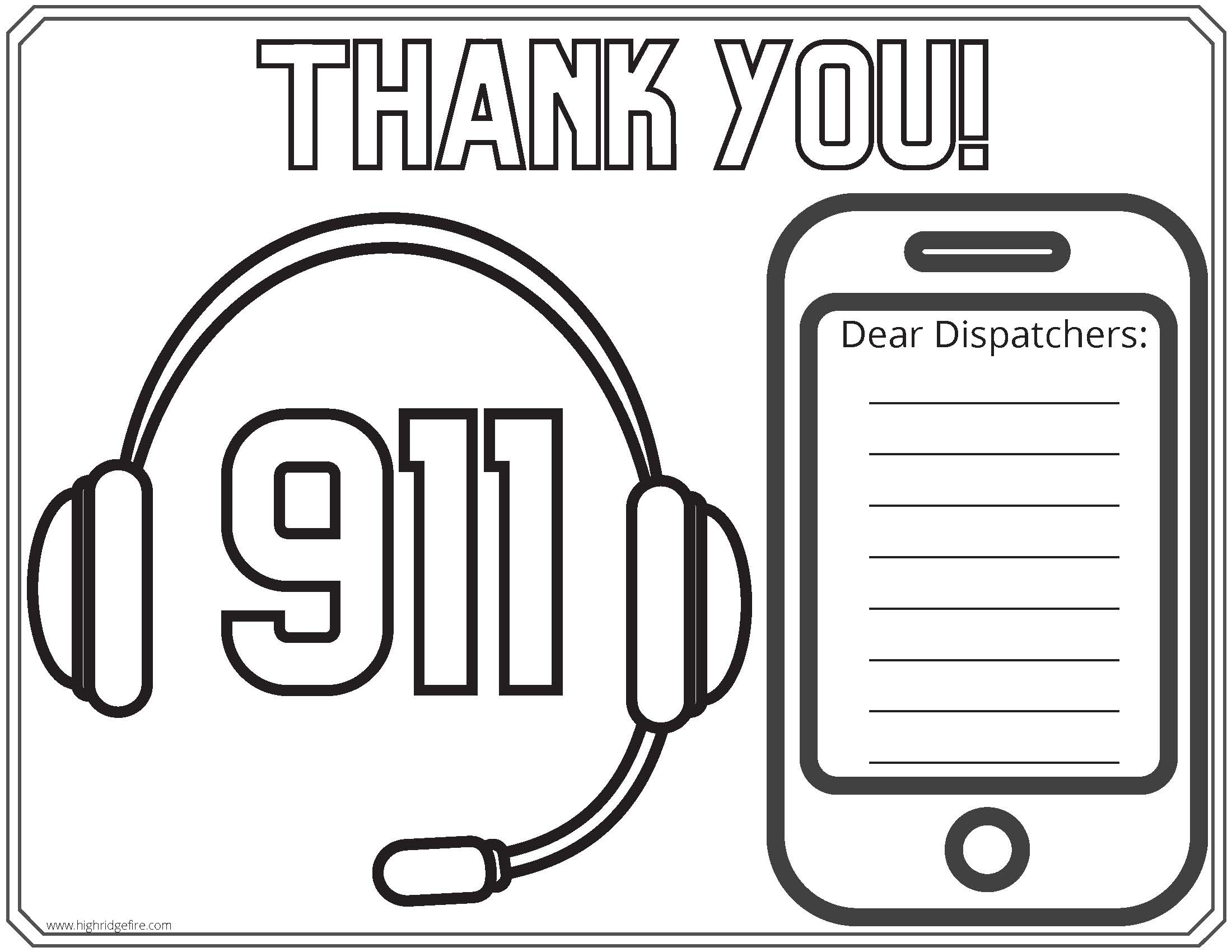 Thank our dispatchers â npstw â high ridge fire district