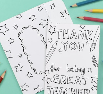 These cards for teacher appreciation week really get the message across