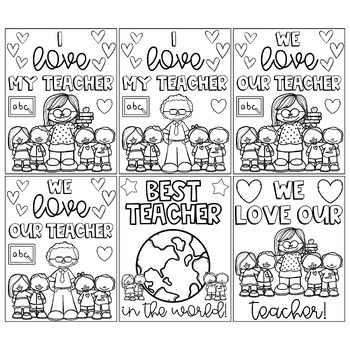 Teacher appreciation thank you coloring pages writing