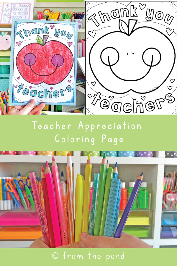 Thank you teachers from the pond