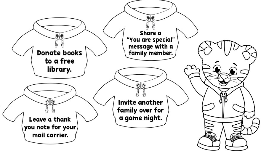 Kindness sweaters kids coloring pages kids for parents