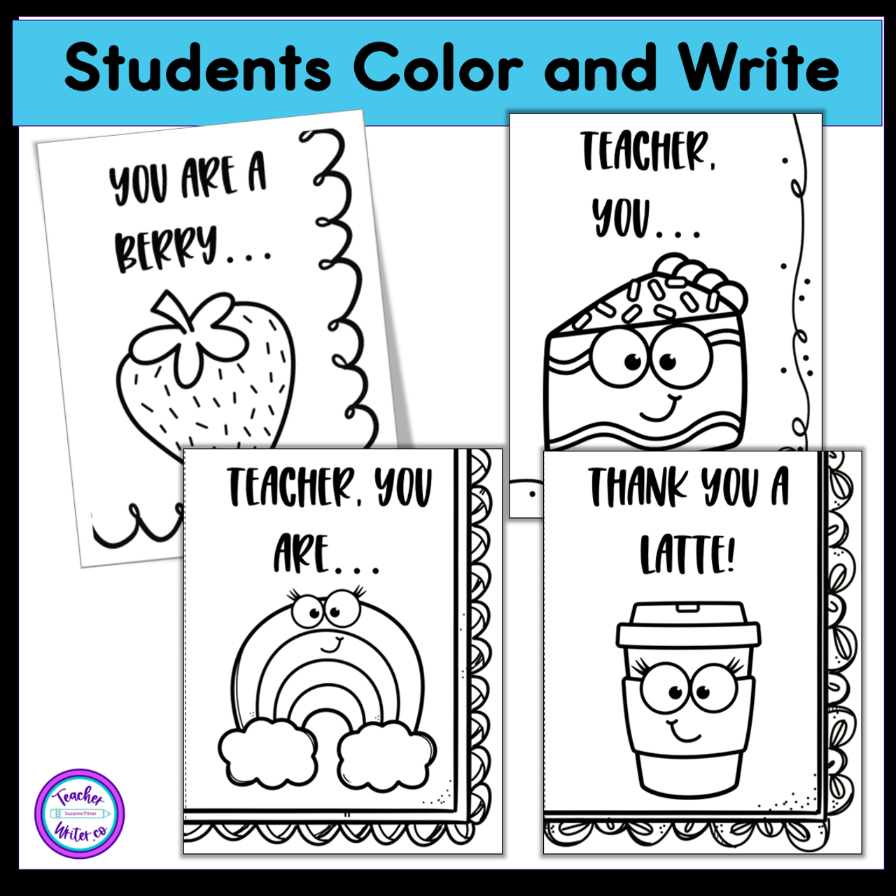 Teacher appreciation week cards