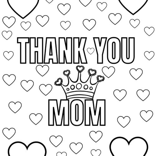 Parents and teachers appreciation thank you coloring pages made by teachers
