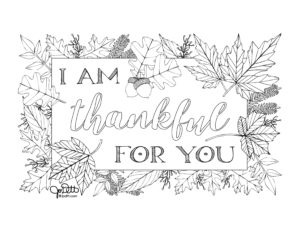 Free thanksgiving coloring pages for adults and kids