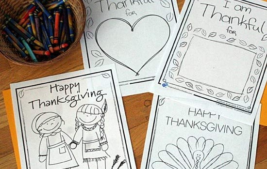 Free printable thanksgiving loring pages activities