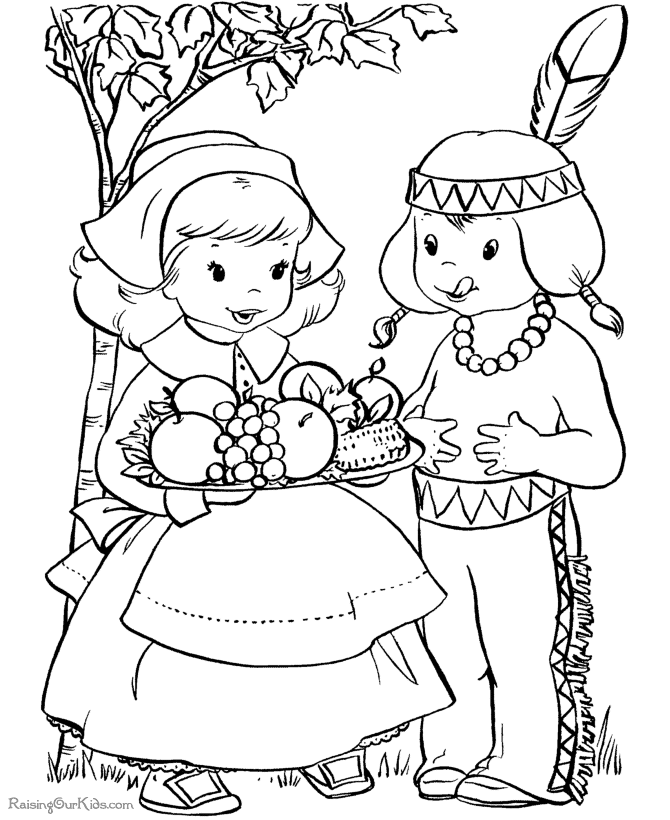 Free thanksgiving coloring pages for adults kids