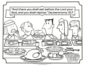 Free thanksgiving coloring pages for sunday school