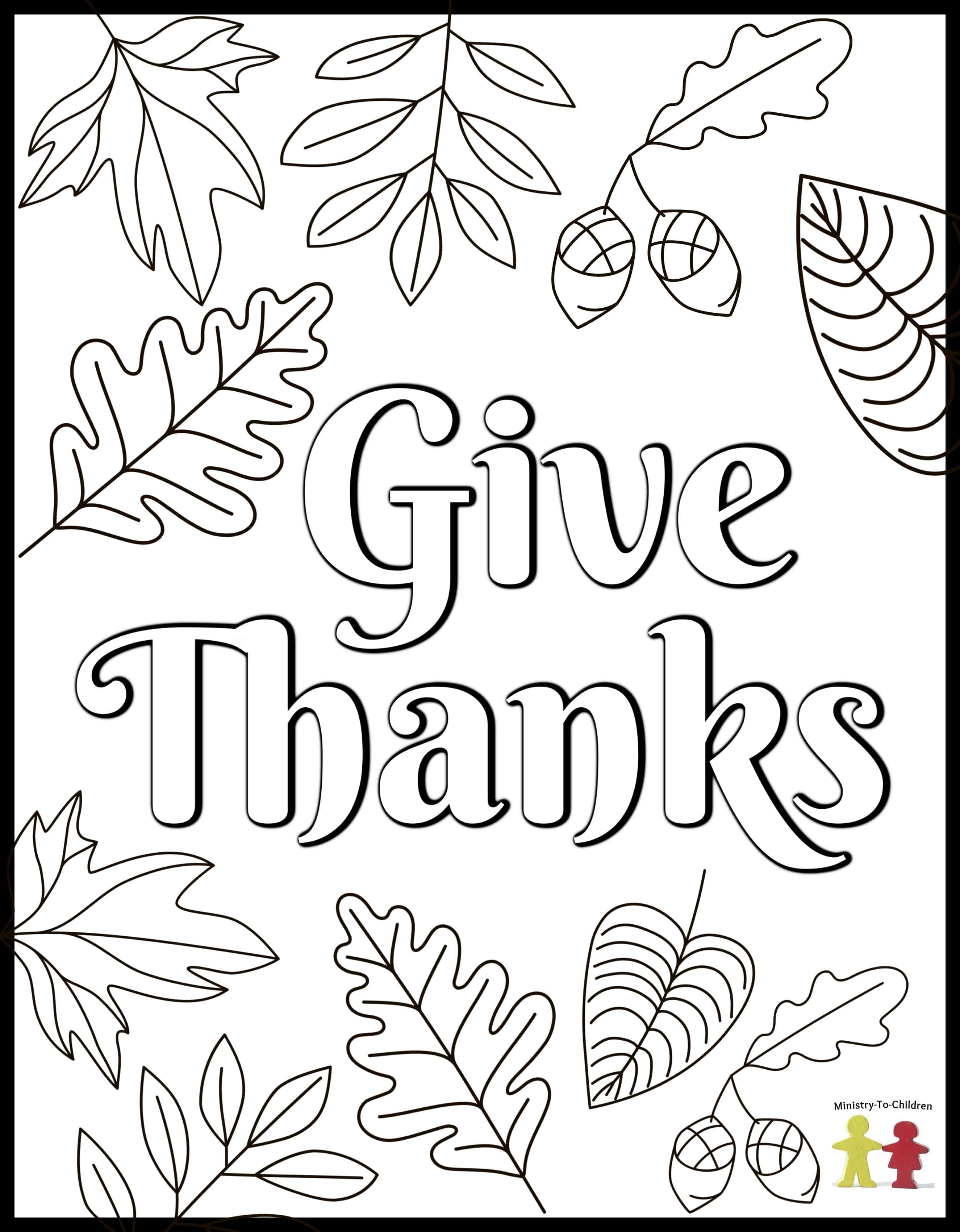 Thanksgiving coloring pages free printable for kids