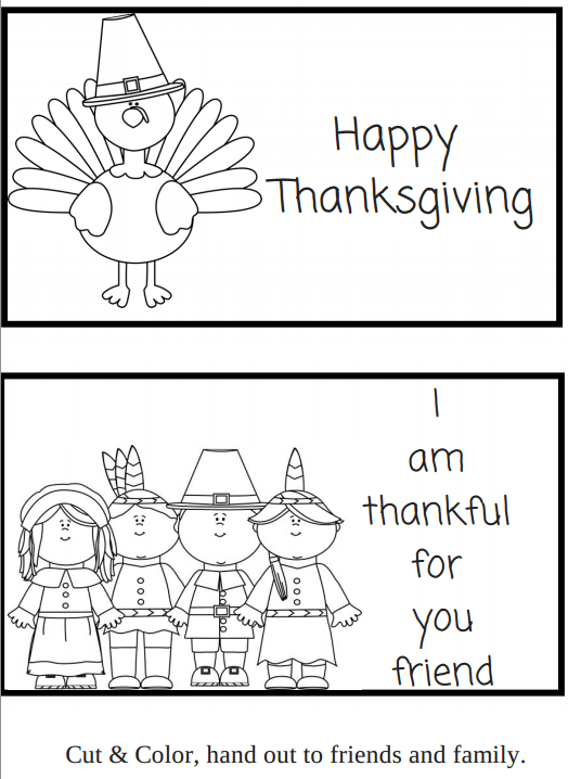 Why are you thankful free thanksgiving printable coloring page