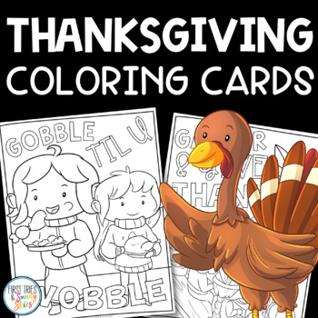 Thanksgiving coloring cards gratitude cards turkey coloring pages letters