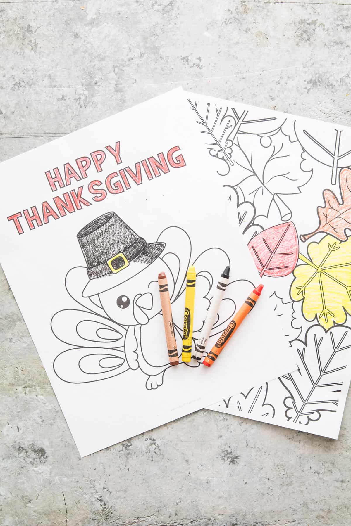 Thanksgiving coloring pages