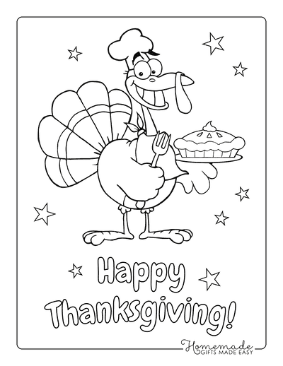 Free thanksgiving coloring pages for kids adults