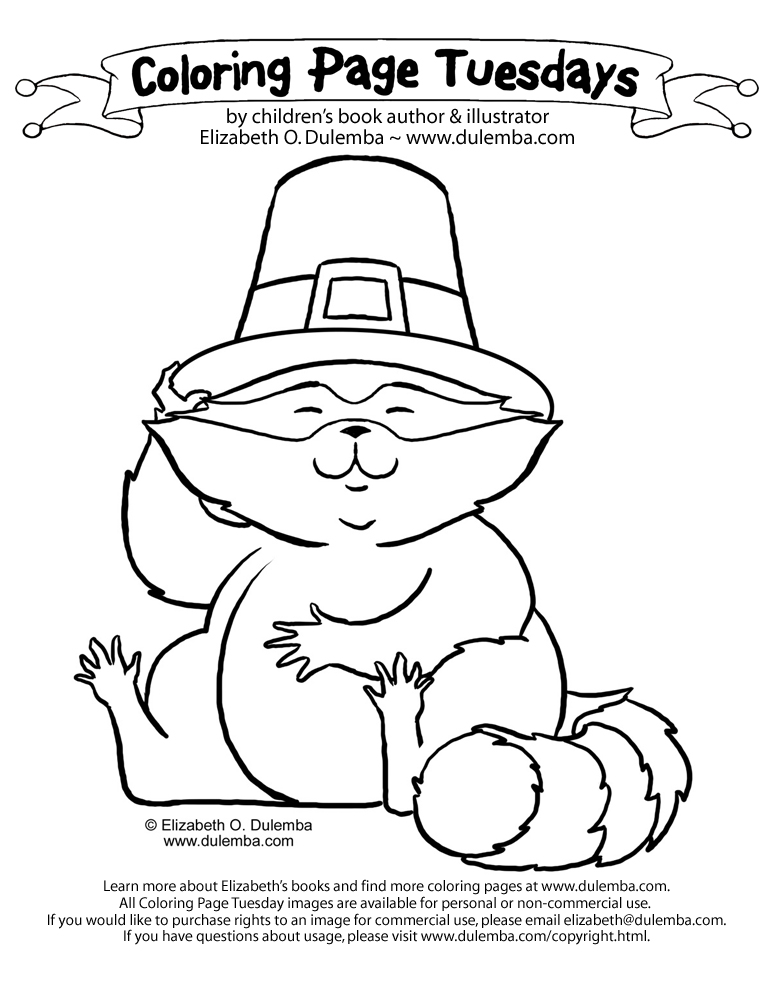 Coloring page tuesday