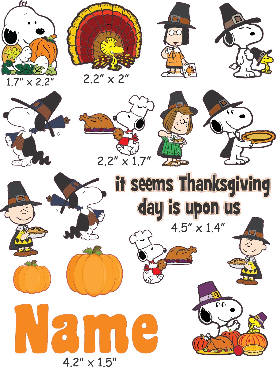 Charlie brown thanksgiving â bling your band