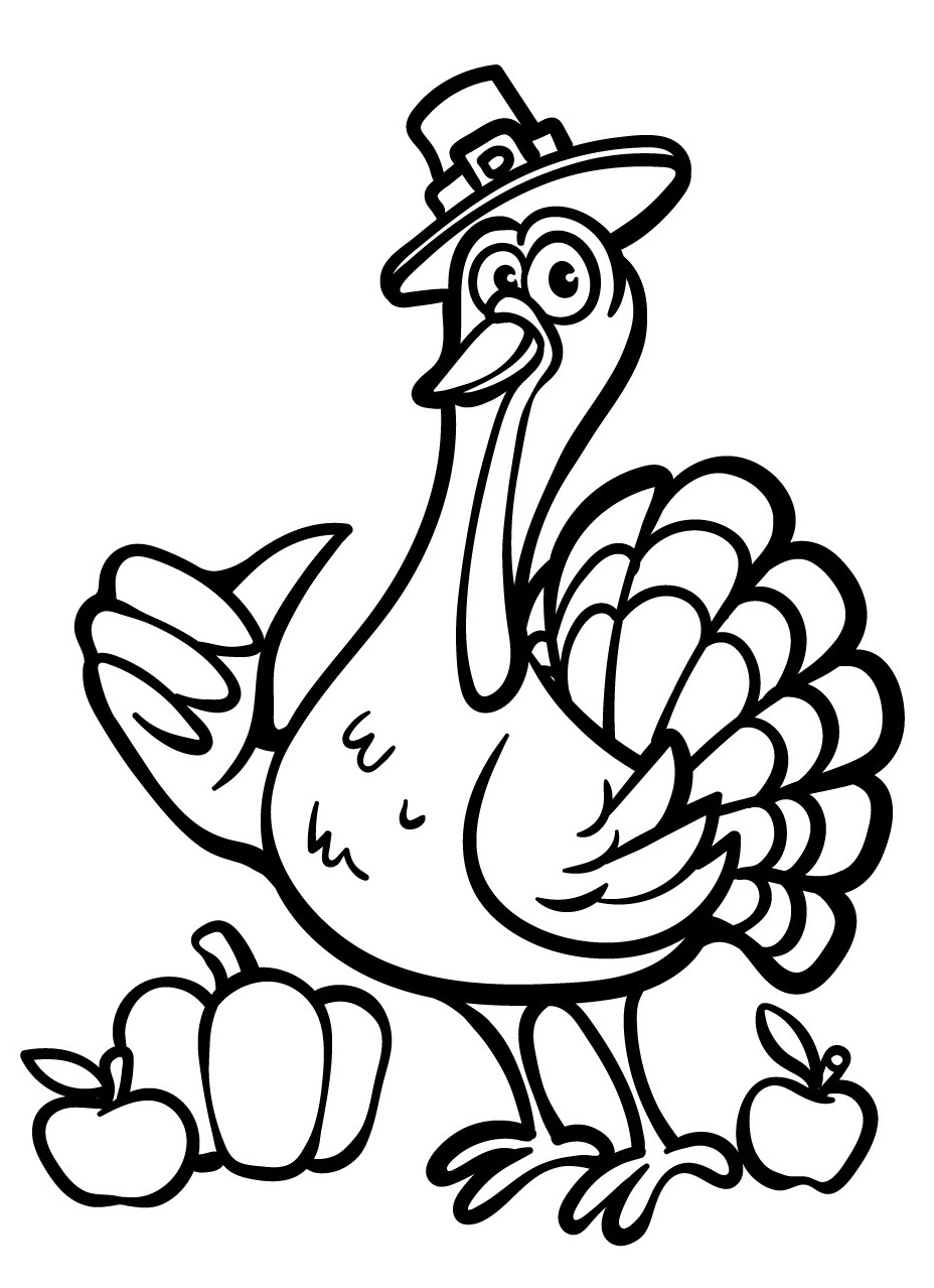 Thanksgiving coloring pages by coloringpageswk on