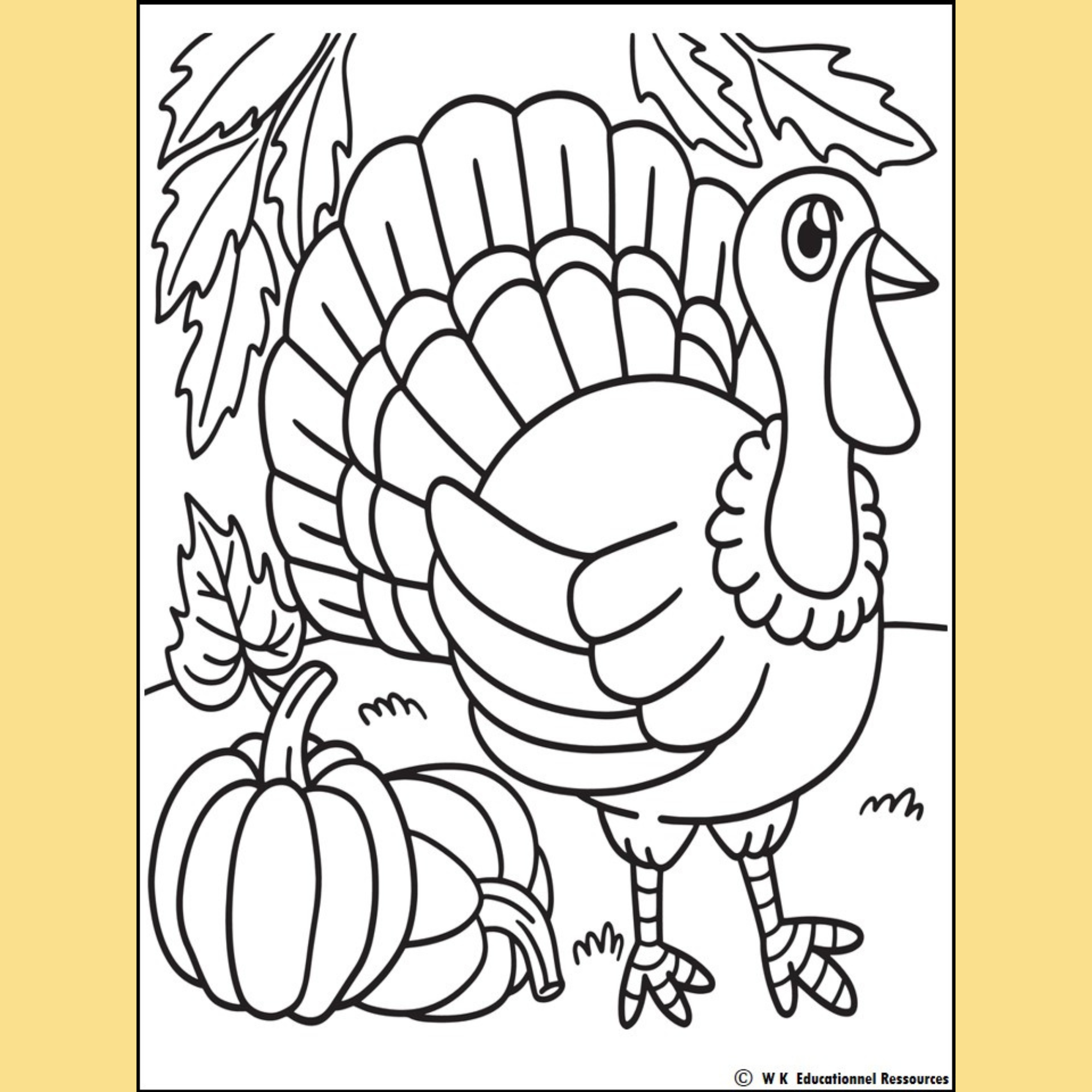 Thanksgiving coloring pages turkey day coloring sheets autumn morning work made by teachers