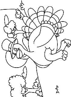 Thanksgiving usa free coloring pages