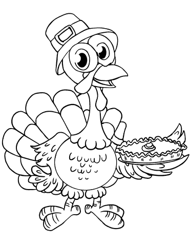 Fall and thanksgiving coloring pages