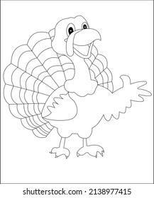 Cute thanksgiving coloring pages image crayola stock vector royalty free