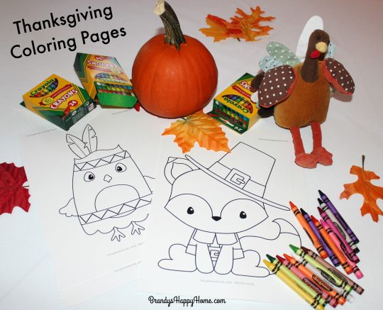 Thanksgiving coloring pages