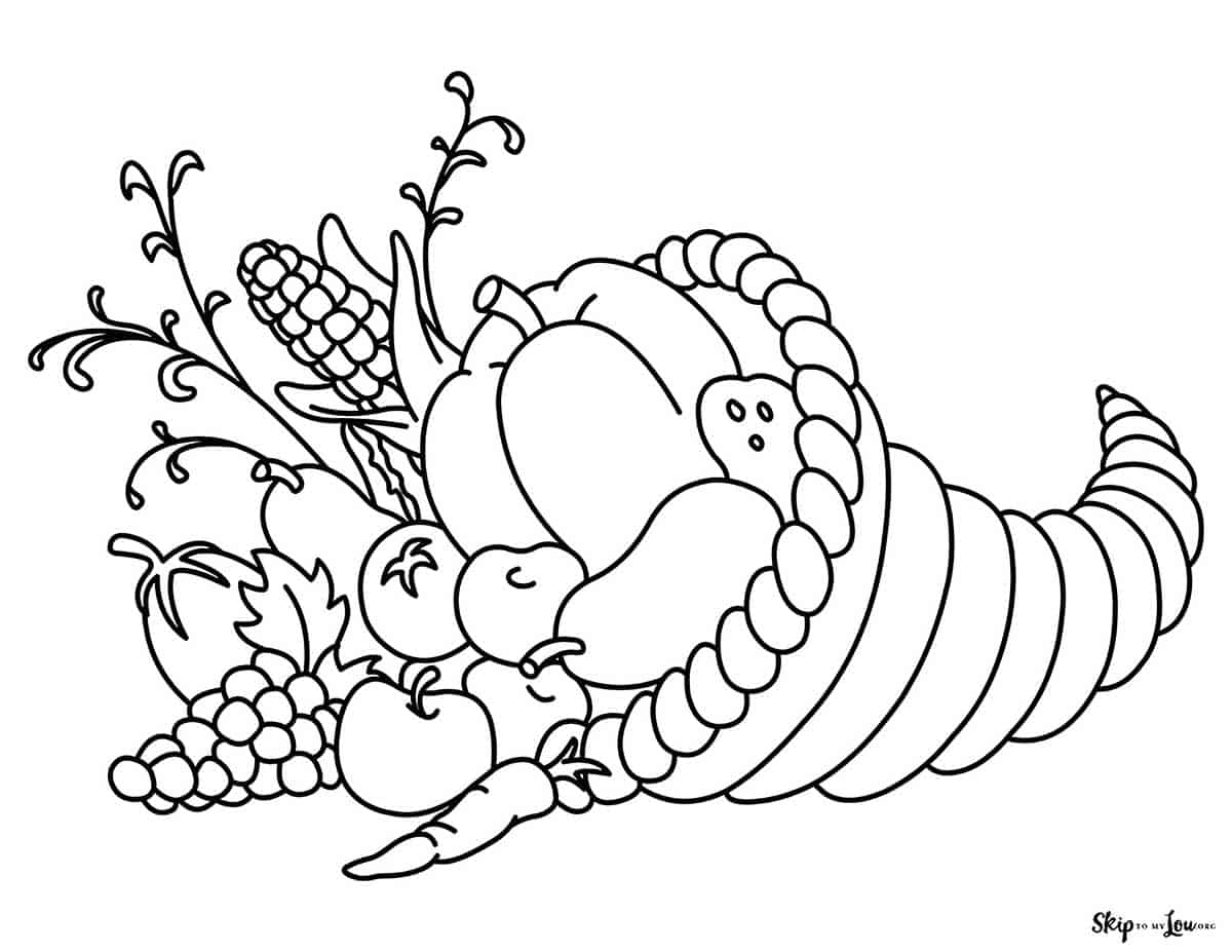 Thanksgiving coloring pages skip to my lou