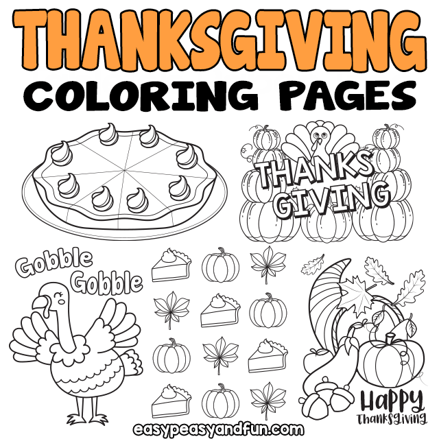 Printable thanksgiving coloring pages many free printables