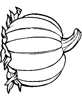 Thanksgiving foods coloring pages