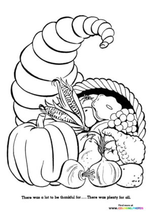 Thanksgiving pages free and easy print or download printables