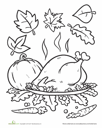 Thanksgiving food worksheet education thanksgiving coloring pages food coloring pages coloring pages