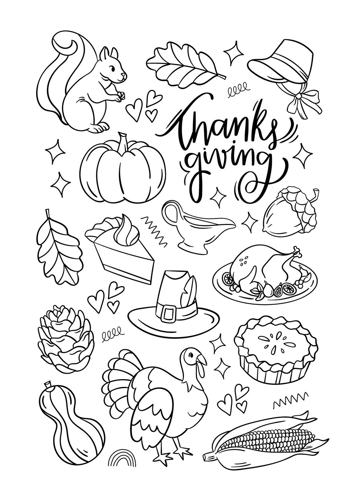 Customize thanksgiving worksheet templates online