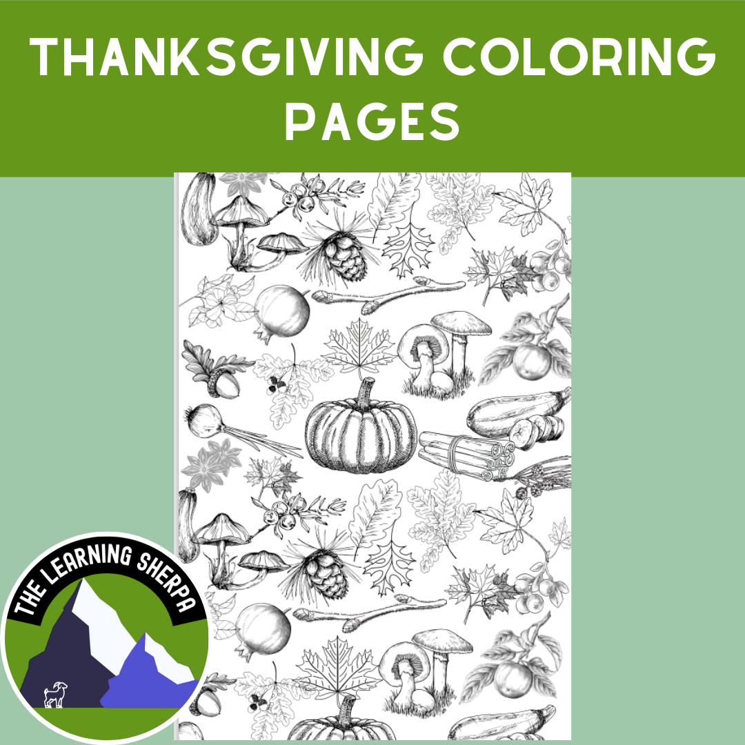 High school thanksgiving coloring pages three holiday coloring pages made by teachers