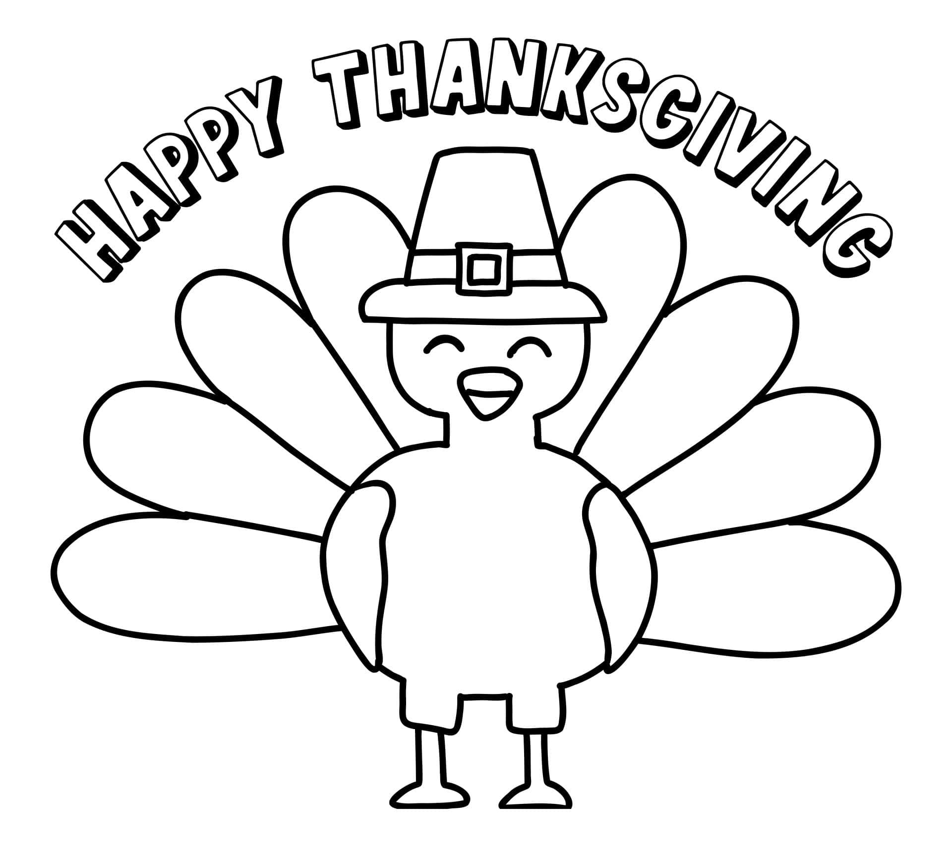 Download thanksgiving coloring pages for kids