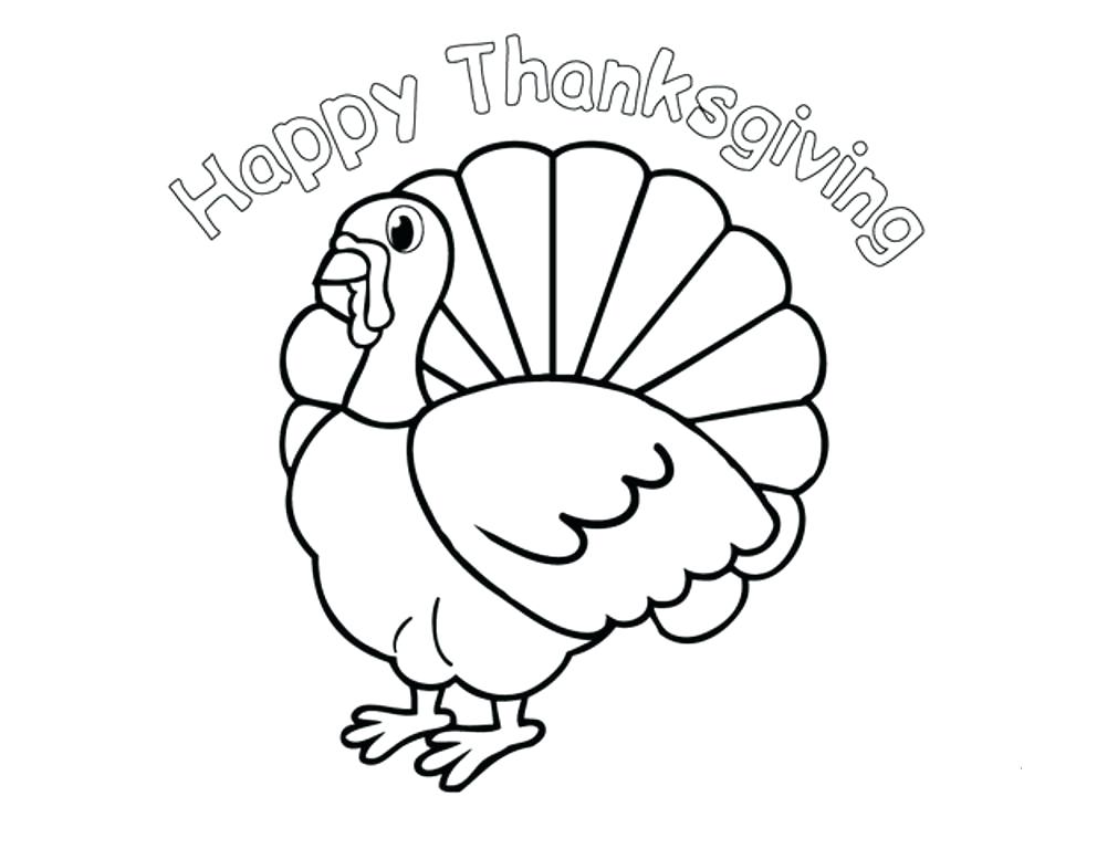 Thanksgiving coloring pages for preschool