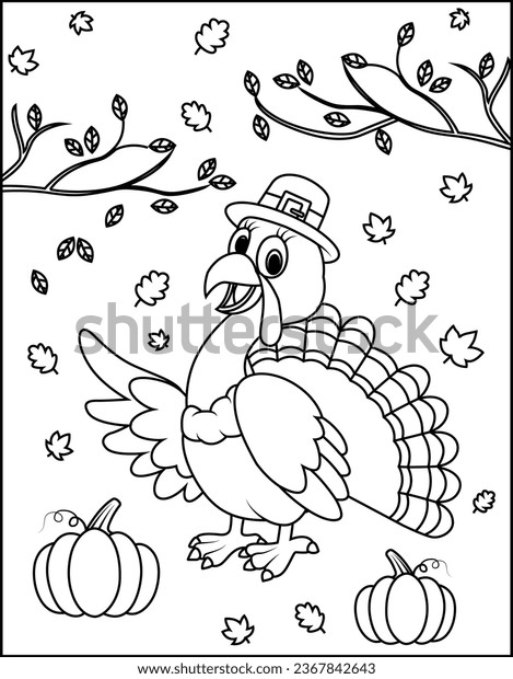 Thanksgiving coloring pages images stock photos d objects vectors