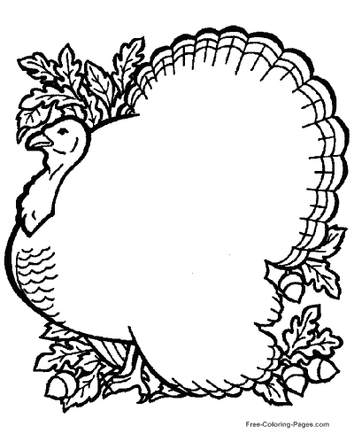 Thanksgiving coloring pages sheets and pictures