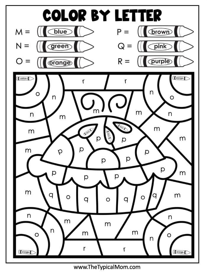 Free thanksgiving color by number printable coloring pages