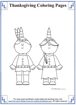 Thanksgiving coloring pages