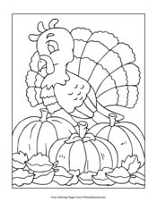 Thanksgiving coloring pages â free printable pdf from