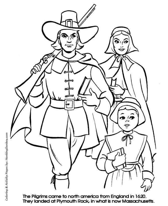 Thanksgiving coloring pages