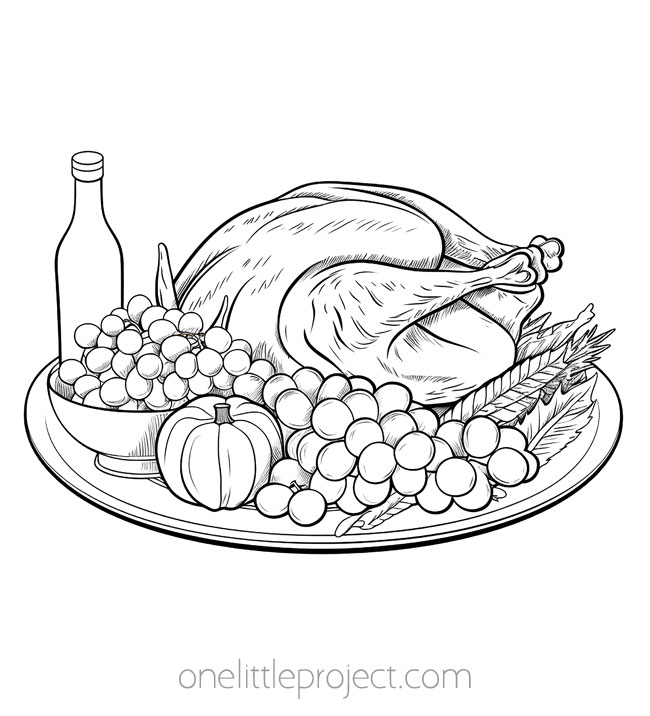 Thanksgiving coloring pages free printable thanksgiving color sheets