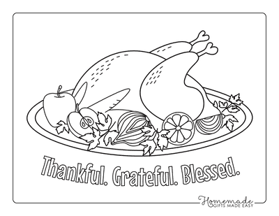 Free thanksgiving coloring pages for kids adults