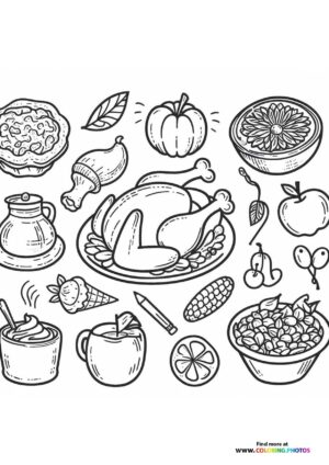 Thanksgiving pages free and easy print or download printables