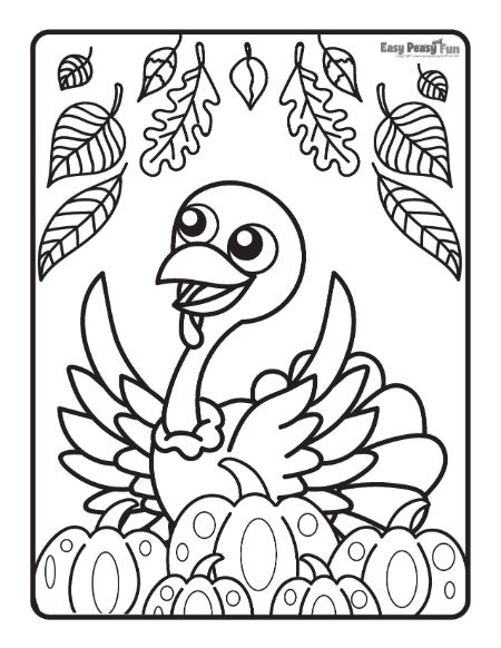 Printable thanksgiving coloring pages many free printables