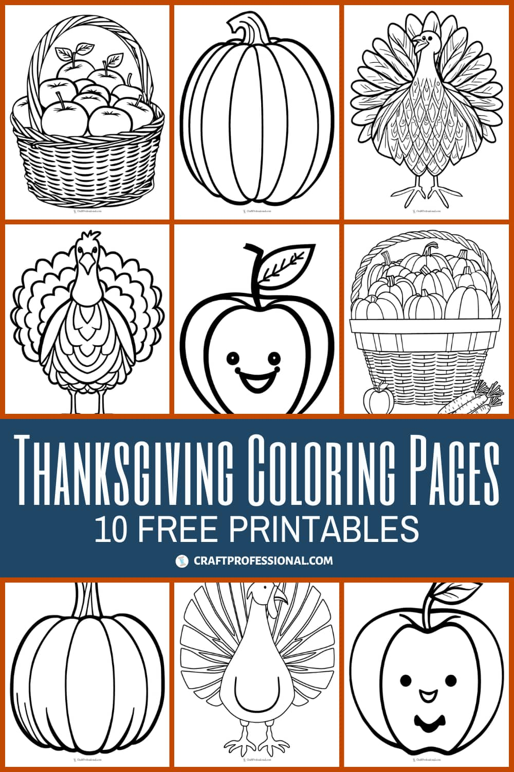 Thanksgiving coloring pages