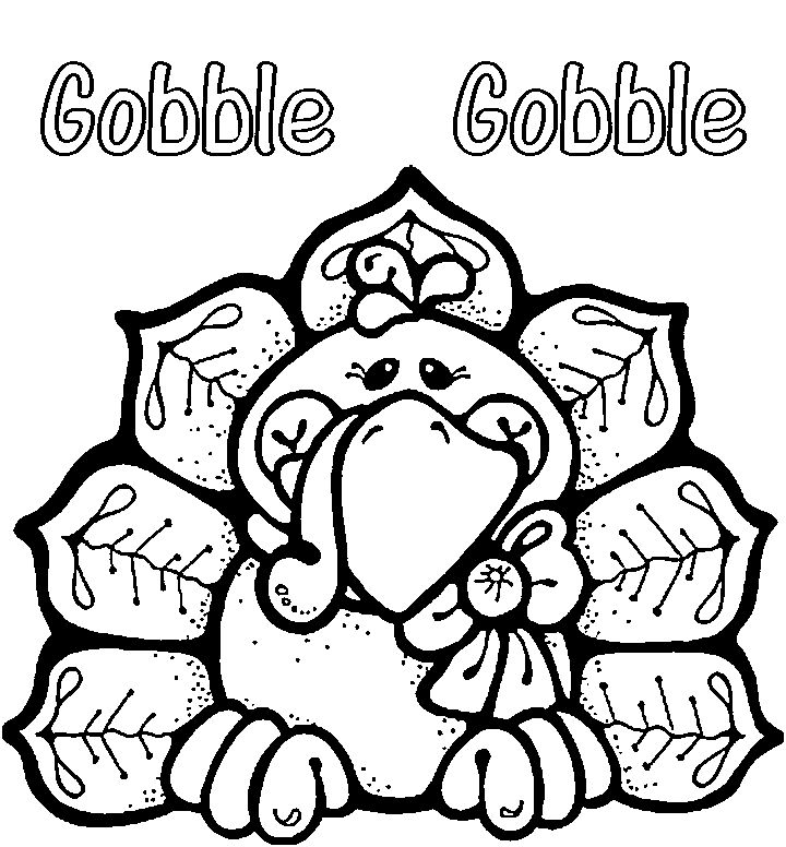 Thanksgiving coloring pages for preschool